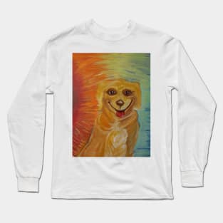 Tie dyed Sadie Mae! Long Sleeve T-Shirt